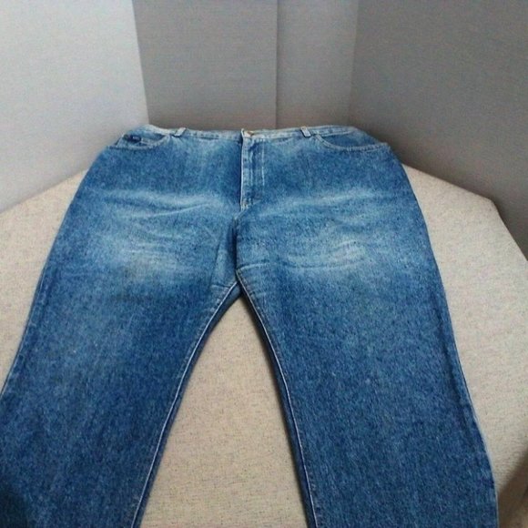 Lee Women's (Boyfriend Jeans) (42 x 29) Plus Semi-Sprinkle Stone-wash Jeans - Picture 14 of 16